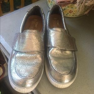 TOMS Metallic Shoes